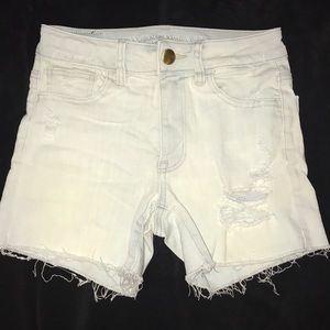 American Eagle denim stretch shorts